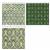 Jason Yenter Natures Winter Green Fabric Bundle (1.5m)