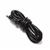 Black Leather Cord, 2.5m, 4mm 