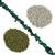 Malachite Small Nugget with Tumble 1m Strand Project With Downloadable Instructions By Linda Brumwell