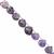 65cts Charoite Graduated Top Side Drill Faceted Heart Approx 7x7 to 11x10mm, 21cm Strand with Spacers