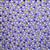 Vintage Miniatures Daisy Net Purple Fabric 0.5m