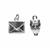 925 Sterling Silver Pendant Pack (1 x Owl Connector & 1 x Envelope Charm)