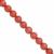 80cts Thulite Smooth Round Approx 8mm 15cm Strand