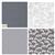 Grey & Silver Tonal FQ Bundle (4pcs)