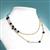 Gold Plated Base Metal, Multi Gemstone Plain Rondelles & Rounds, Blue Seed Bead Project With Downloadable Instructions By Linda Brumwell