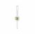 925 Sterling Silver Peg with Changbai Peridot Bail Round Approx 2mm