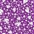 Sanntangle Tangly Leaves Purple Fabric 0.5m