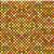 Jason Yenter Colourful Orange Sequins Fabric 0.5m