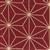 Sashiko Geometric Wine Gold Extra Wide Backing Fabric 0.5m (280cm Width)