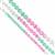 Springtime Selenite Pink, Green & White Ombre, 6mm, 8mm & 10mm With Downloadable Instructions By Mark