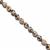 70cts Dalmatian Jasper Rice Beads Approx 6x8mm, 38cm Strand
