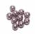 Purple Shell Pearl Rounds, Approx 12mm, 10pcs