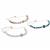  Gemstone Slider Bolo With Chain Silver Bracelet Choice of  Aquamarine, Kunzite & Neon Apatite