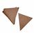 Mini MDF Bunting - Triangle pack of 6