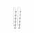 925 Sterling Silver Designer Twisted Threader Earring, (Pair of 1)