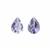 1.3cts Bengal Iolite 8x6mm Pear Pack of 2 (N)