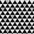 Black & White With A Touch Of Bright Monochrome Triangles Fabric 0.5m