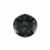 300cts Double-Side Carved Kori Carp Type A Black Jadeite Pendant, Approx 50mm, 1pcs