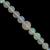 13cts AAA Ethiopian Opal Graduated Faceted Round Approx 3 to 7mm, 15cm Strand With Spacers
