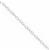 925 Sterling Silver Cable Chain, Approx 1m