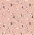 Riley Blake Heartsong Seagulls Peach Fabric 0.5m