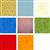 Multicoloured Mixed FQ's (8pcs)