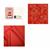 Jason Yenter Dazzle Orange Sanntangle Bag Kit: Instructions plus Stencils, MDF Buttons, Pen, Pattern & Fabric (1m)