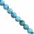 67cts Kingsman Turquoise Smooth Round Approx 6 to 8mm, 20cm Strand