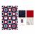 The Crafty Co Let's Celebrate Patriotic Quilt Kit: Instructions & Fabric (4.5m) 