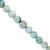 50cts Larimar Smooth Round Approx 6 to 8mm 15cm Strand 