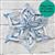Village Fabrics 3D Snowflake Kit Blue/White