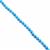 180cts Stabilized Turquoise (Sleeping Beauty Blue), 8mm Round Bead, 38cm Strand