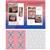 Sanntangle Sofa Pink & Grey Tangling Storage Set Kit: Pattern & Fabric (1m)