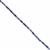 20cts Iolite Faceted Rondelles Approx 3x2mm, 38cm Strand
