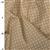 Rose and Hubble Cotton Poplin Spots on Tan Fabric 0.5m