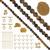 Gold Plated Base Metal, Tiger Eye Matte 4mm, 6mm & 8mm & Gold Seed Bead Project 