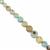  580cts Amazonite Graduated Plain Rounds Approx 10 to 20mm, 38cm Strand