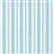 Daisy's Bluework Collection Stripes Cornflower Fabric 0.5m