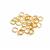 JM Essential 925 Gold Plated Sterling Silver Open Jump Rings ID Approx 7mm ID (Approx 30pcs)