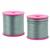 1mm Multi Pastel Perfection Cord Viscose Rayon Cord & 3x 0.5mm Pastel Perfection Thread,