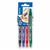 FriXion Ball Pack of 4 Pens - Black, Blue, Red & Green 0.7mm