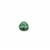 12cts Green Burmese Jade Puffy Heart Pendant Approx 15mm 