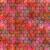 Jason Yenter Elysian Collection Twist Red Fabric 0.5m