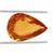 2.1cts Mandarin Garnet 10x7mm Pear (N)