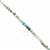 40cts Multi-Colour Aquamarine Plain Rounds Approx 4mm, 38cm Strand.