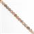 100cts Multicolour Sunstone Faceted Coins Approx 8mm, 38cm Strand