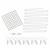 Silver Plated Base Metal Findings Pack of 4 Designs