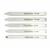 Chain Nose Sunray Steel Punches, 4-12mm, Set of 5