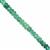15cts Emerald Faceted Rondelle Approx 3x1 to 4x2.5mm, 20cm Strand
