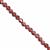 10cts Garnet Faceted Round, Approx 2-3mm, 30cm Strand 